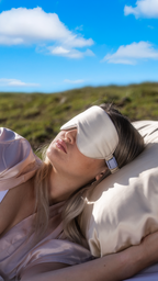 Antifaz Regular de seda mulberry - Mas Descanso Chile