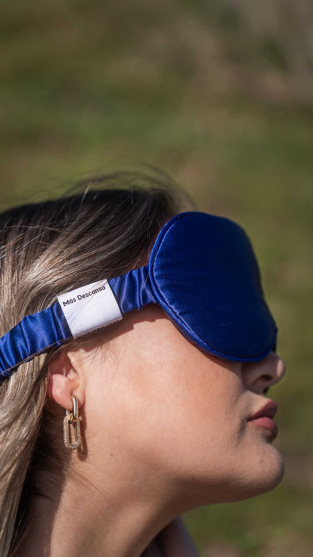 Antifaz Regular de seda mulberry - Mas Descanso Chile