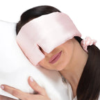 Antifaz King de seda mulberry - Mas Descanso Chile