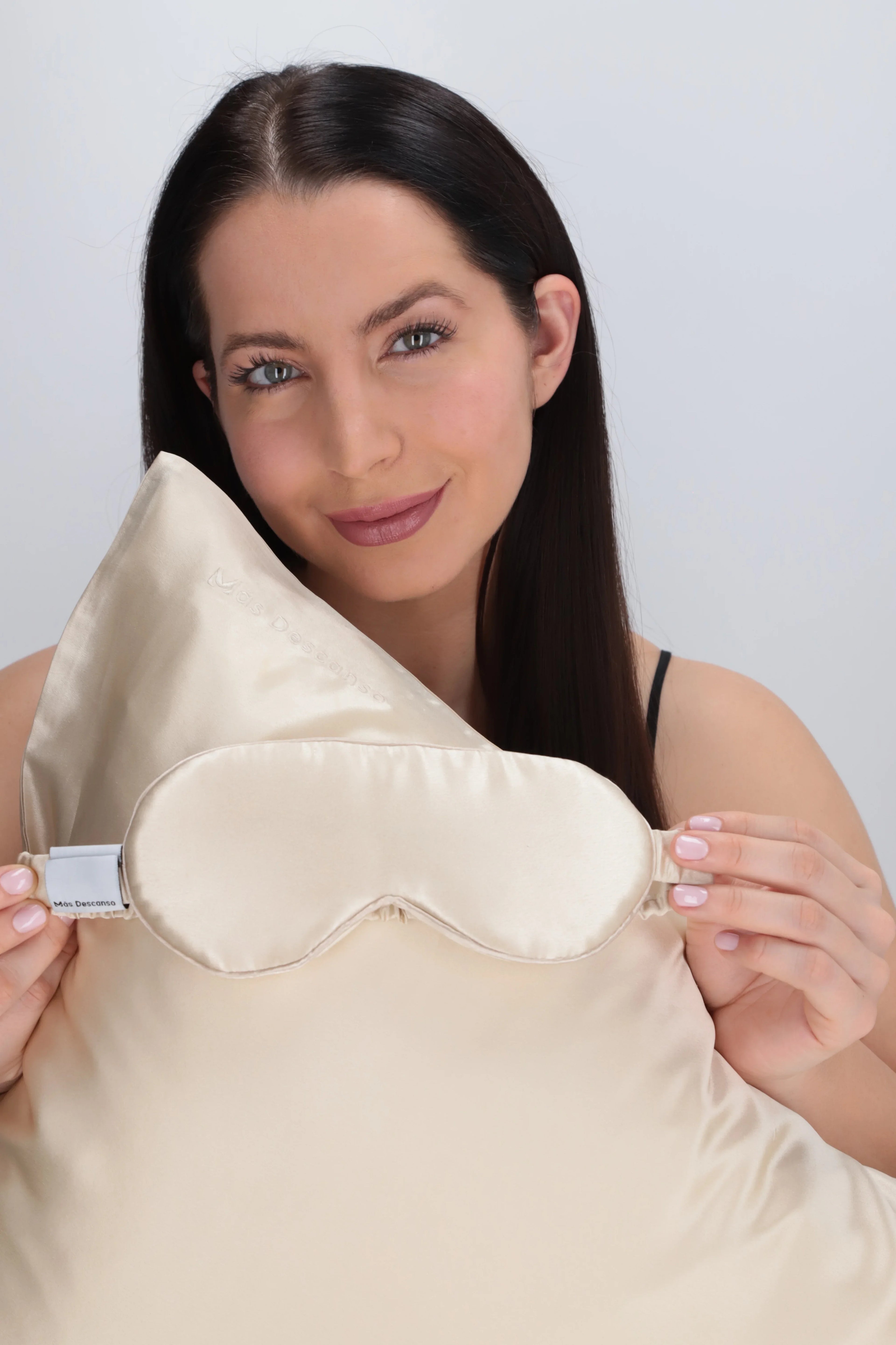 Antifaz Regular de seda mulberry - Mas Descanso Chile