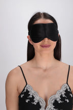 Antifaz 3D Memory Regular de seda mulberry - Mas Descanso Chile