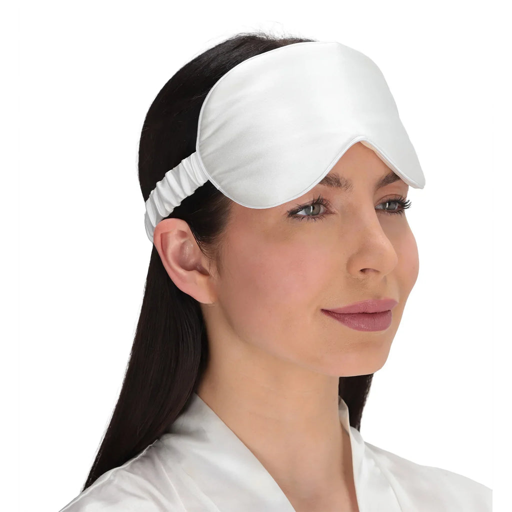 Antifaz 3D Memory Regular de seda mulberry - Mas Descanso Chile