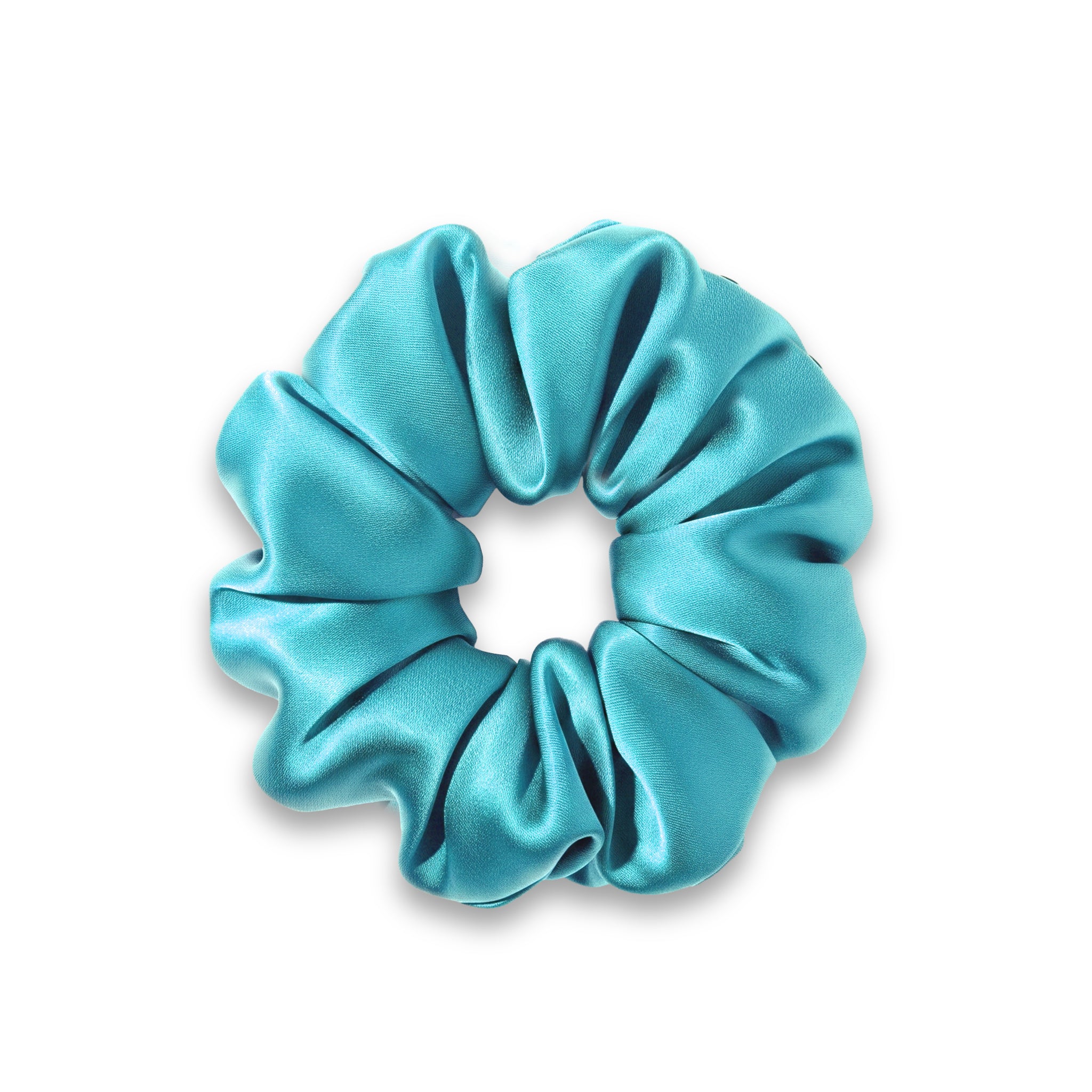Scrunchie Grande (6 cm) de seda mulberry - Mas Descanso Chile