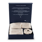 Caja Lujo Regalo 3 Compartimientos Magnetizada* de seda mulberry - Mas Descanso Chile