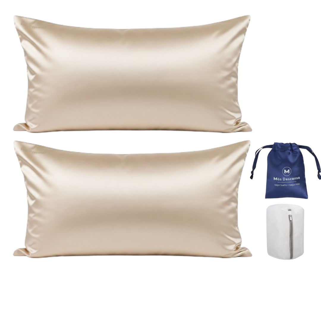 Fundas King x2 + Bolsas Lavado y Seda