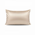 Funda de almohada de seda mulberry Queen sin cierre color Marfil - Mas Descanso Chile