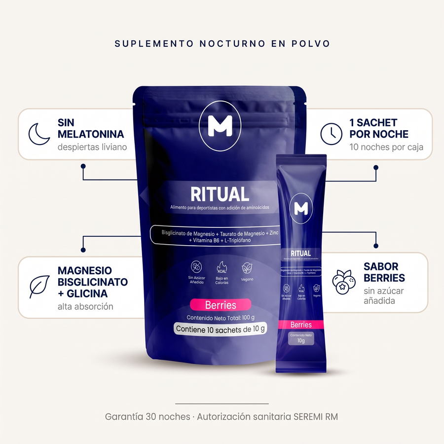 RITUAL: Suplemento Natural para Dormir