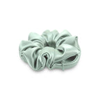 Scrunchie Cierre Oculto (6 cm) de seda mulberry - Mas Descanso Chile