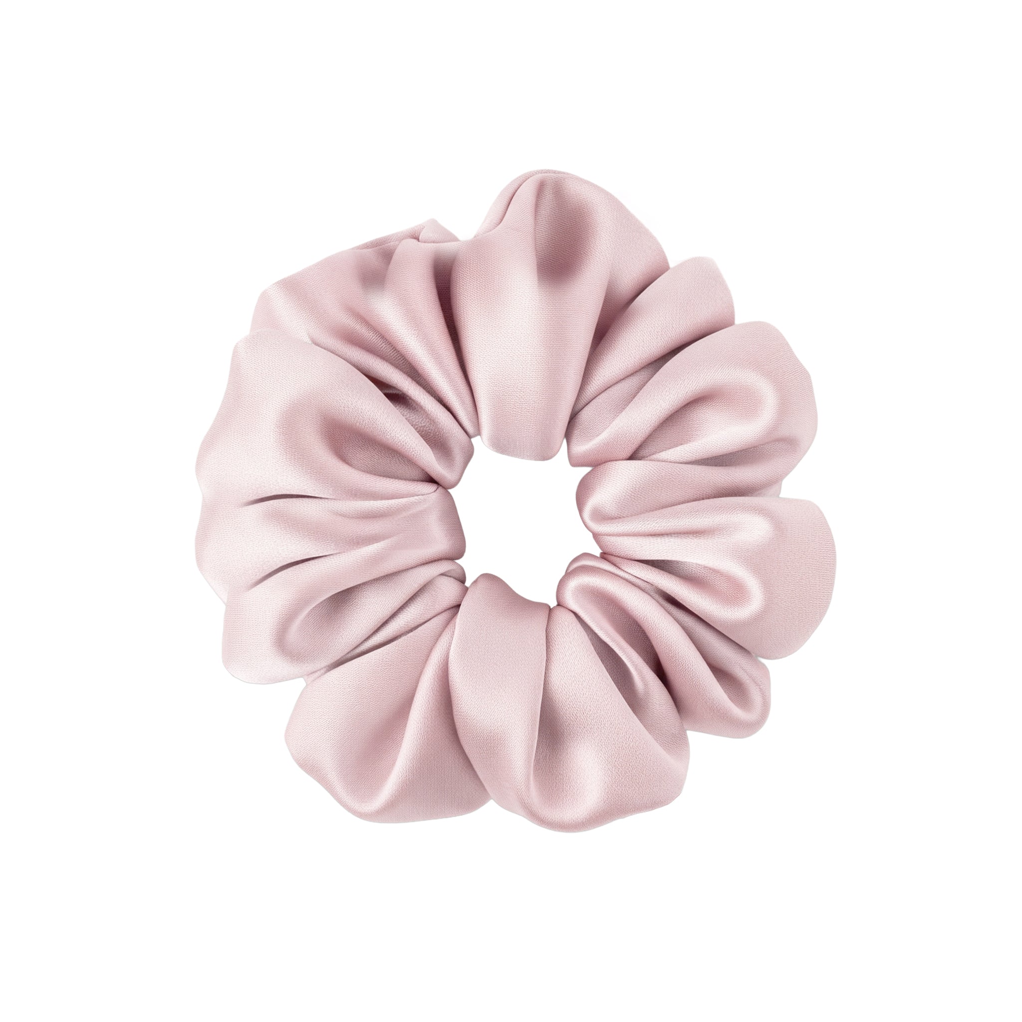 Scrunchie Grande (6 cm) de seda mulberry - Mas Descanso Chile
