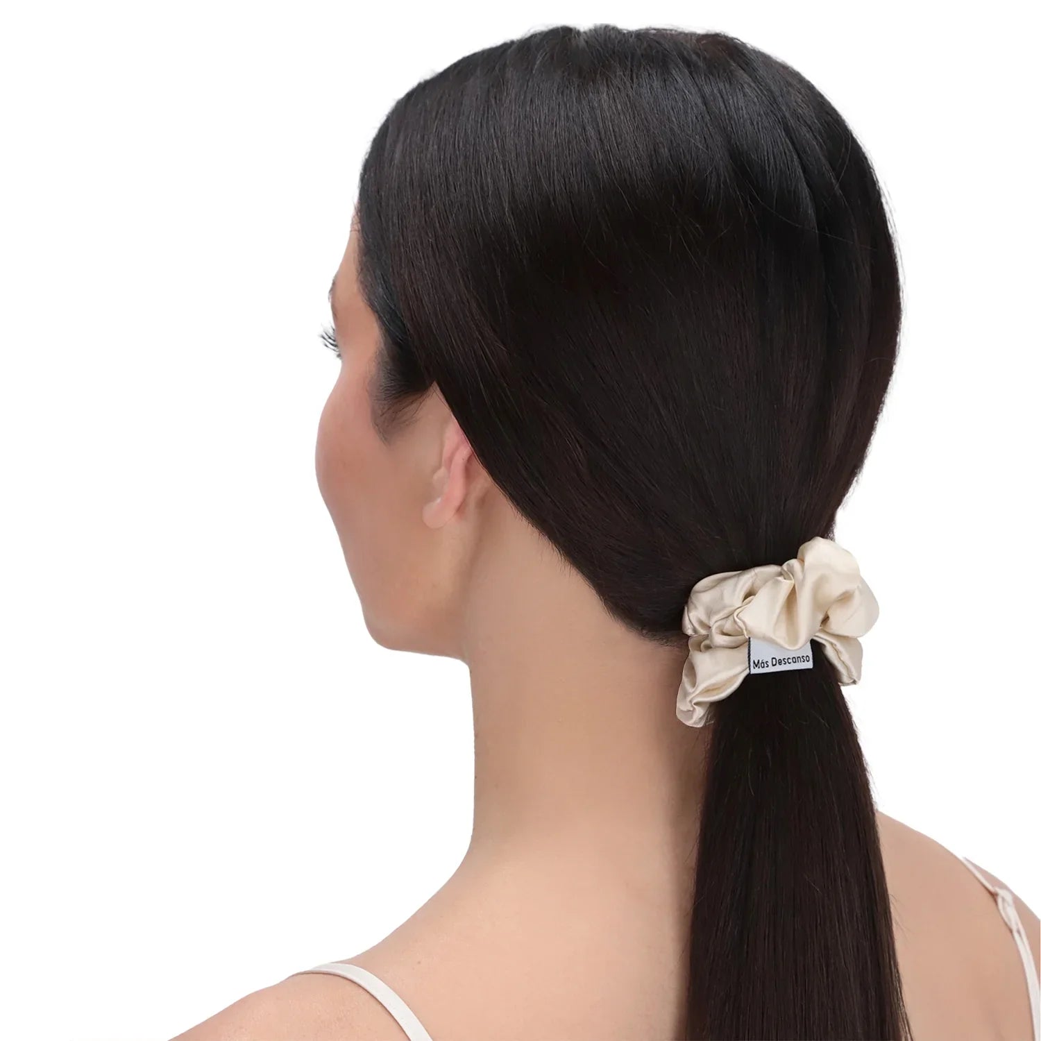 Scrunchies Seda de seda mulberry - Mas Descanso Chile