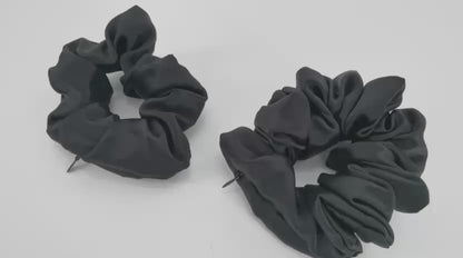 Scrunchie 6 cm con cierre oculto